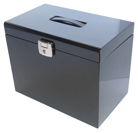 metal file storage box